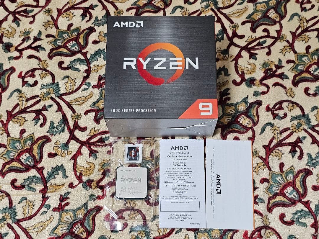 AMD Ryzen 9 5950x CPU 本体