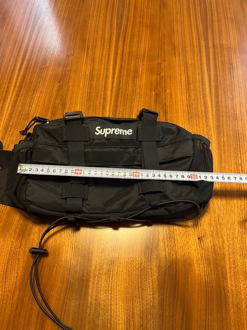Supreme ブラック ショルダーバッグ