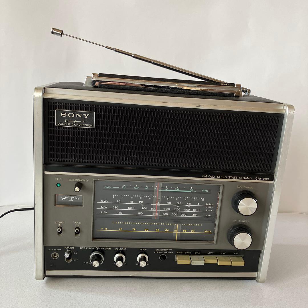 ソニーＢＣＬラジオ　ワールドゾーン　　　　　ＣＲＦー２００　動作品