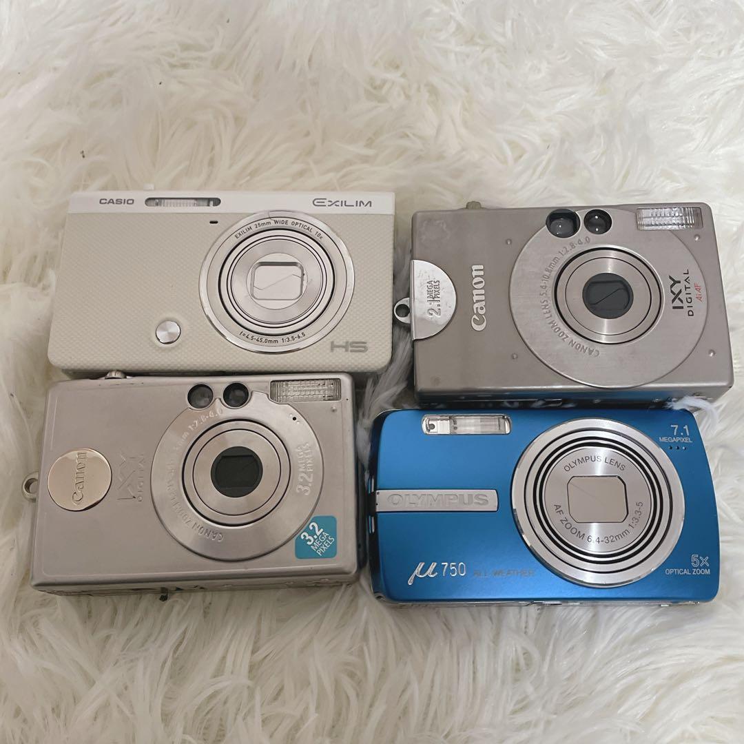 コンデジジャンクまとめ売り　CASIO Canon OLYMPUS