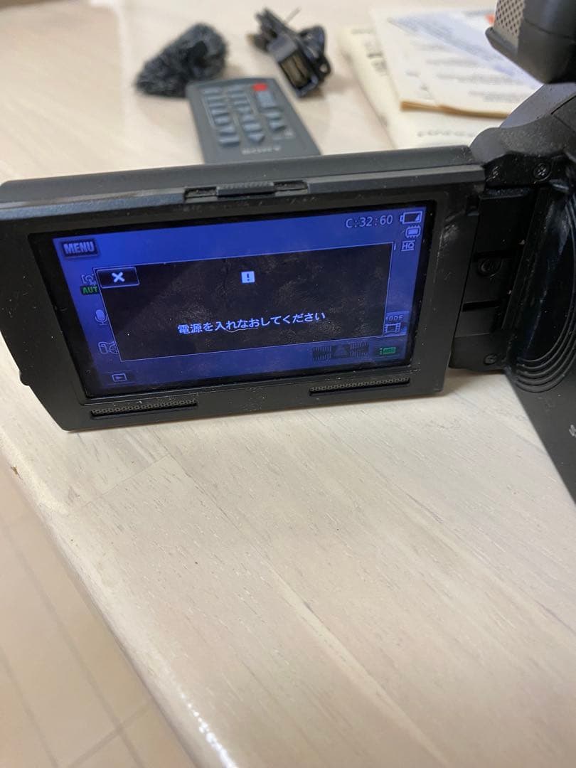 訳あり SONY ソニー HDR-PJ790V 内蔵メモリ96GB