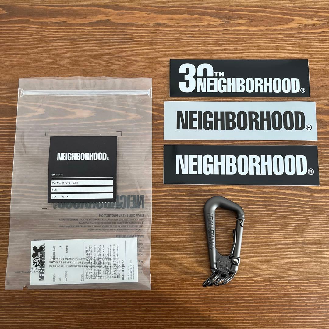 【新品未使用】 NEIGHBORHOOD／カラビナ&ステッカー3枚セット