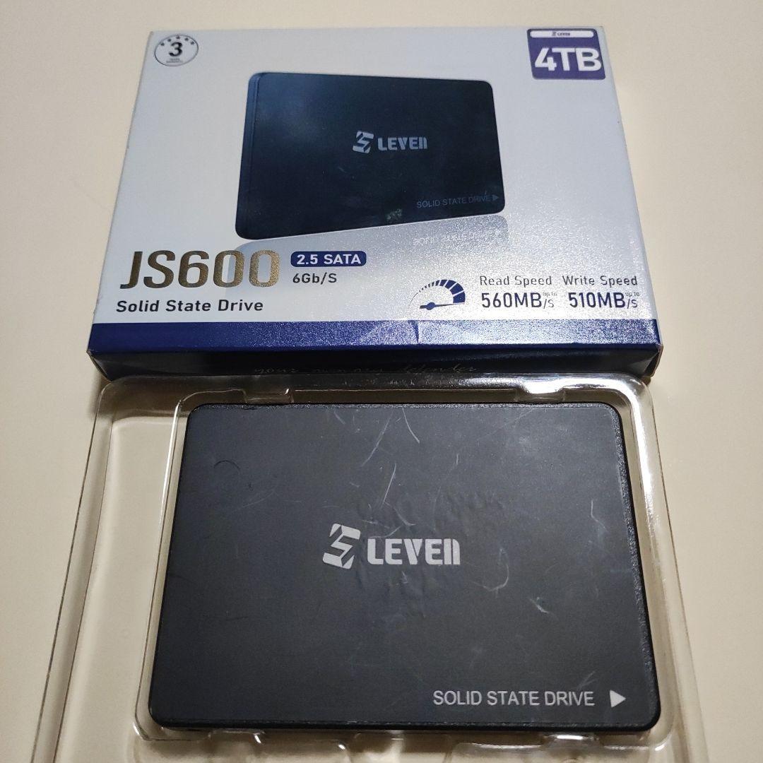 LEVEN SSD 4TB JS600 中古