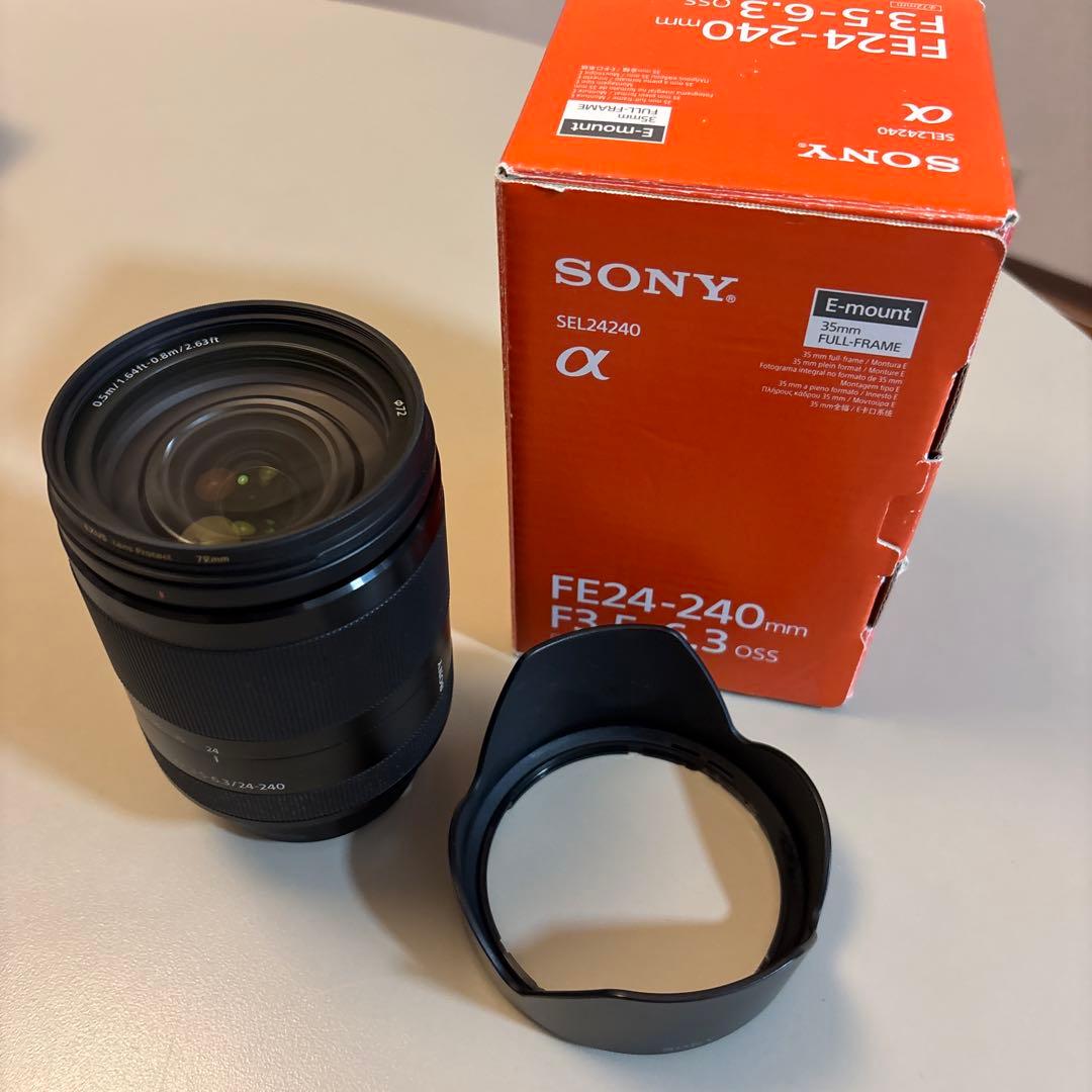 Sony FE24-240mm F3.5-6.3 OSS プロテクター付