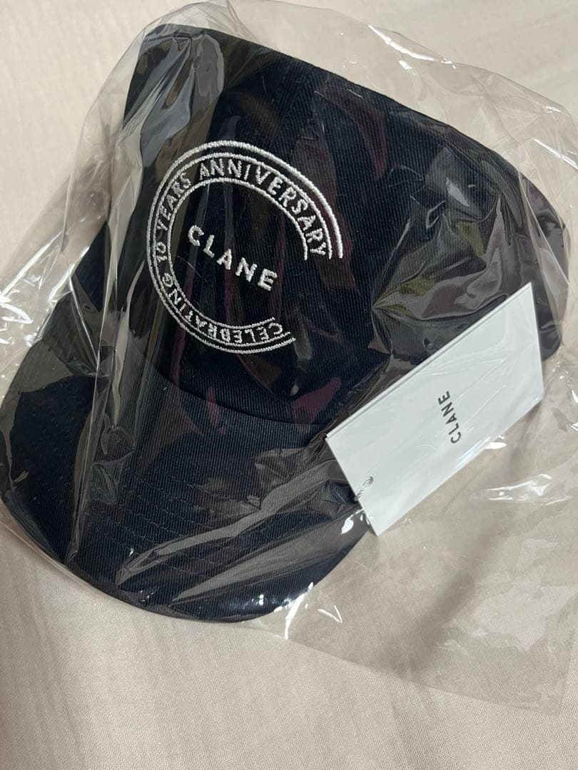 CLANE 10TH LOGO CAP ブラック