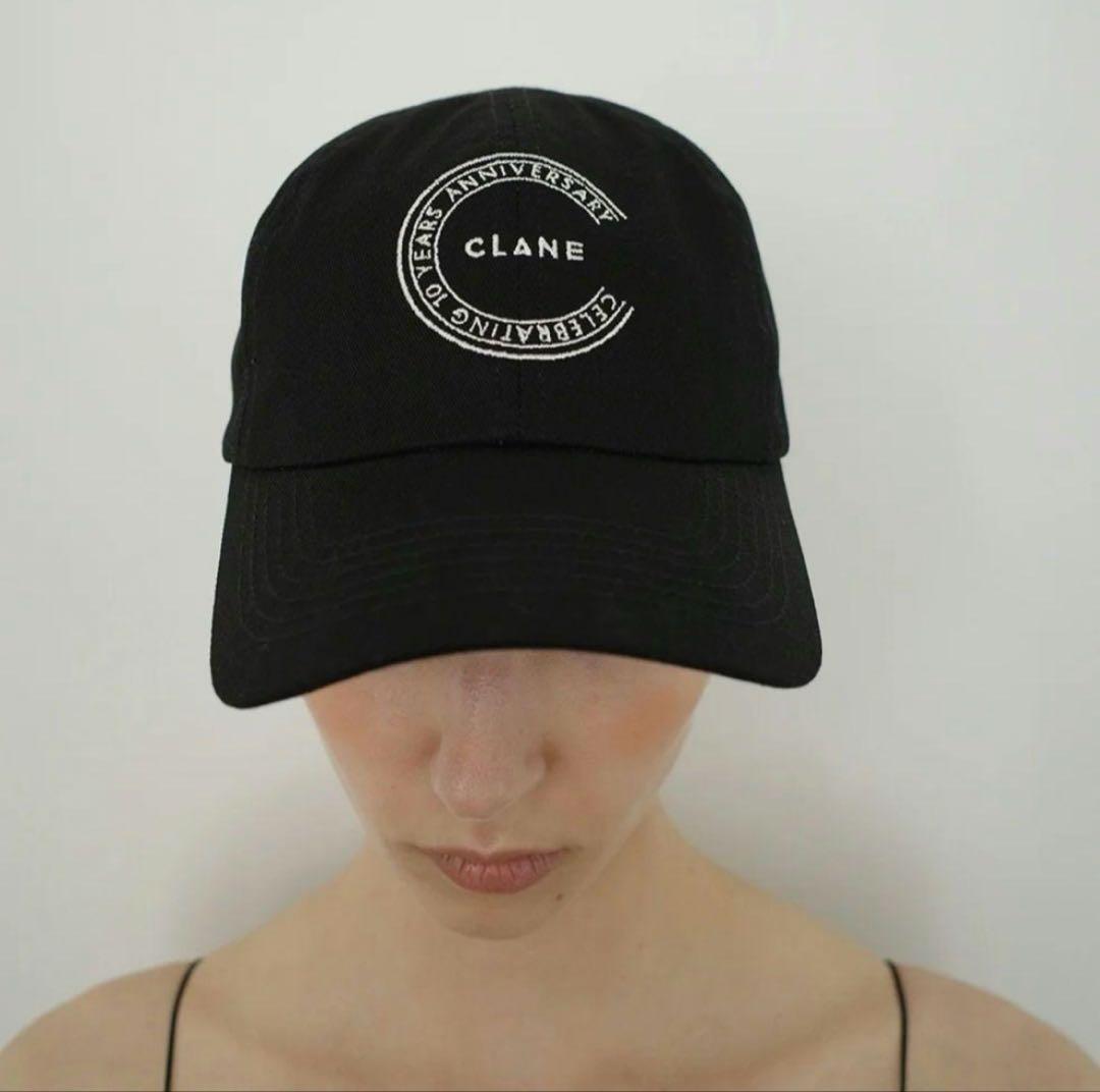 CLANE 10TH LOGO CAP ブラック