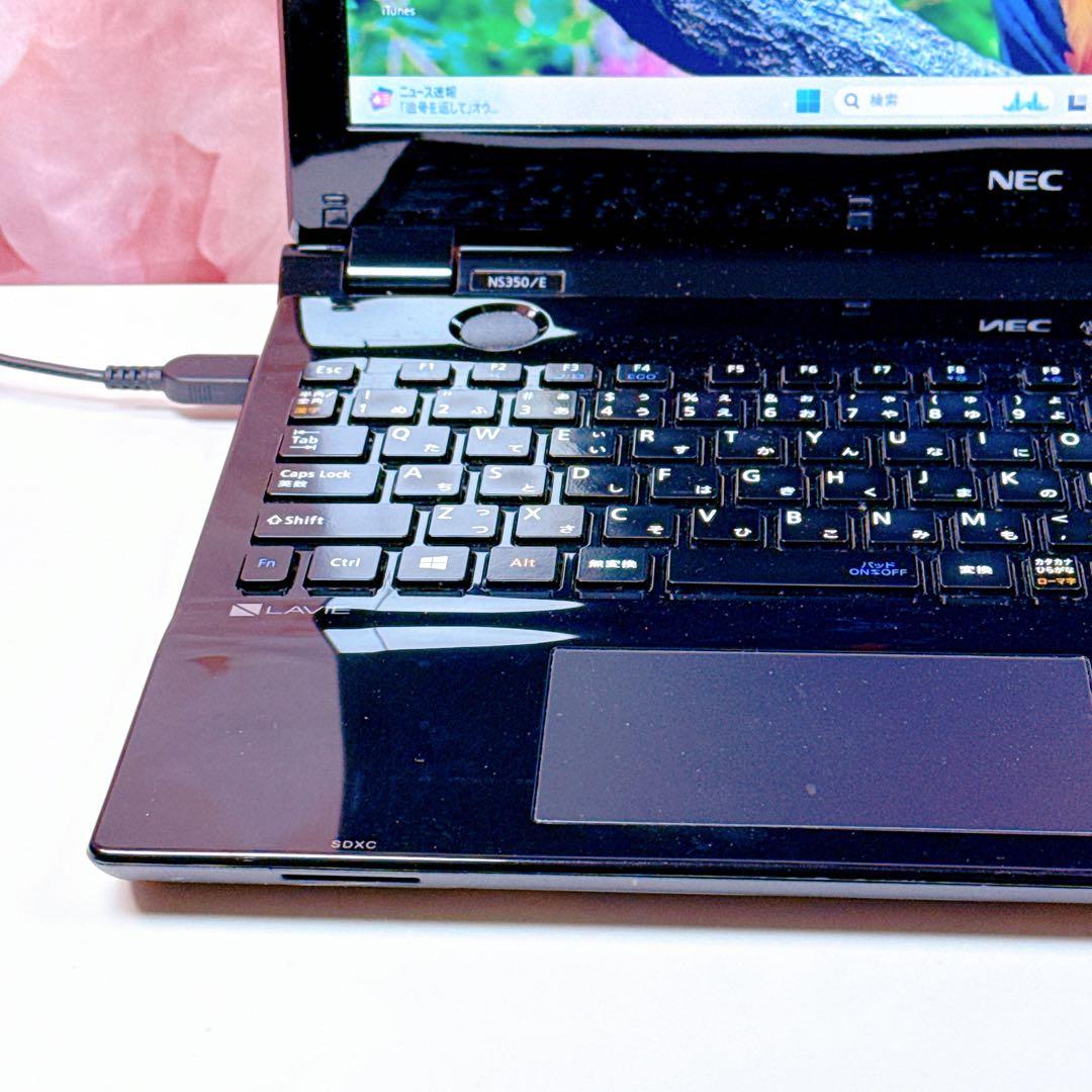 美品✨ 新品爆速SSD windows11 カメラ ノートパソコン オフィス