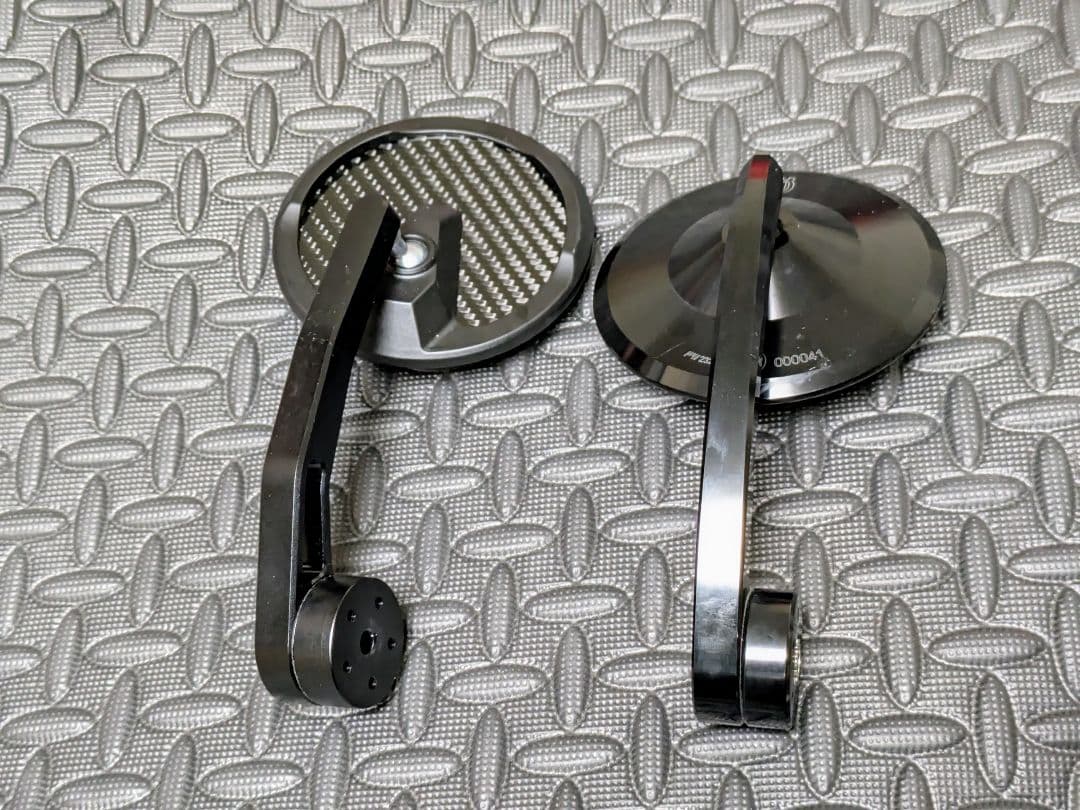 ハスクバーナ ヴィットピレン401専用 カーボン バーエンドミラー新品未使用