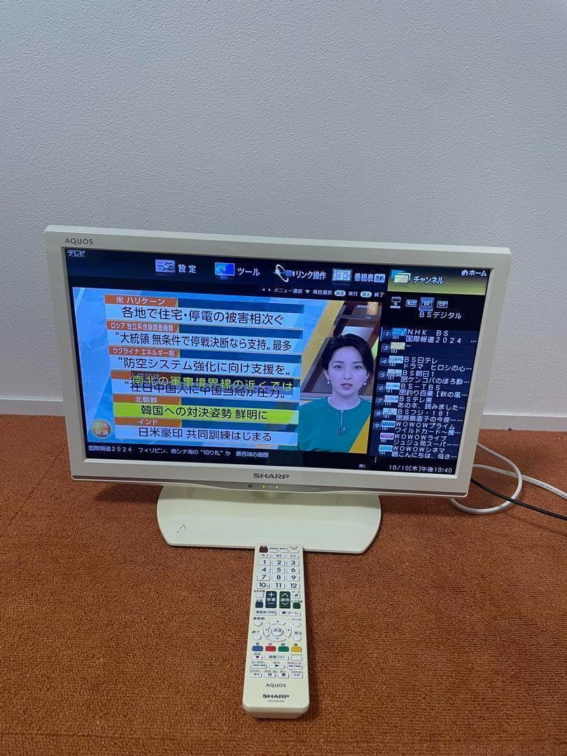 SHARP 液晶テレビ AQUOS LC-19K20 ディスプレイ シャープ