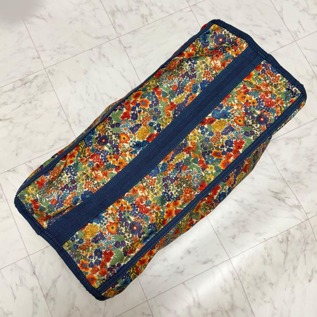 レア 美品 レスポートサック リバティコラボ ボストンバッグ ショルダーバッグ