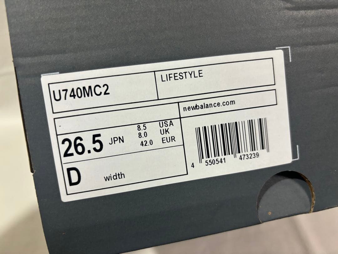 靴 new balance u740mc2 26.5 U740 740