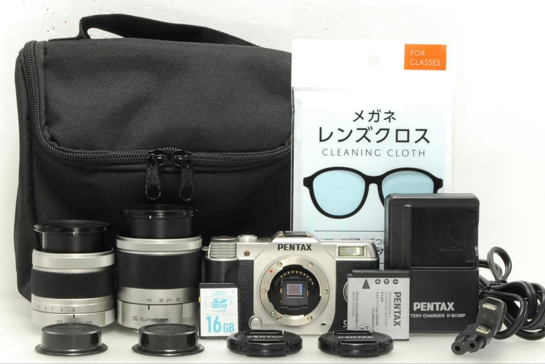 PENTAX Q10❤️ダブルレンズ スマホ転送 ペンタックス ミラーレス カメラ