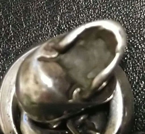 ガボール　シングルスカルペンダント　ネックレスチェーンセット