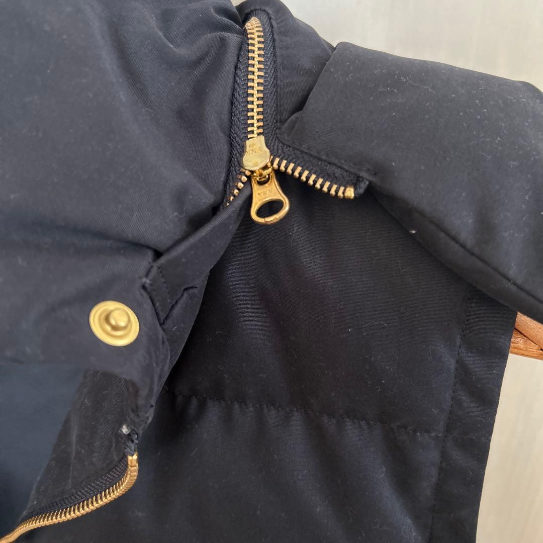 【タグ付き新品未使用品】アーバンリサーチフード付きネイビーダウンベスト