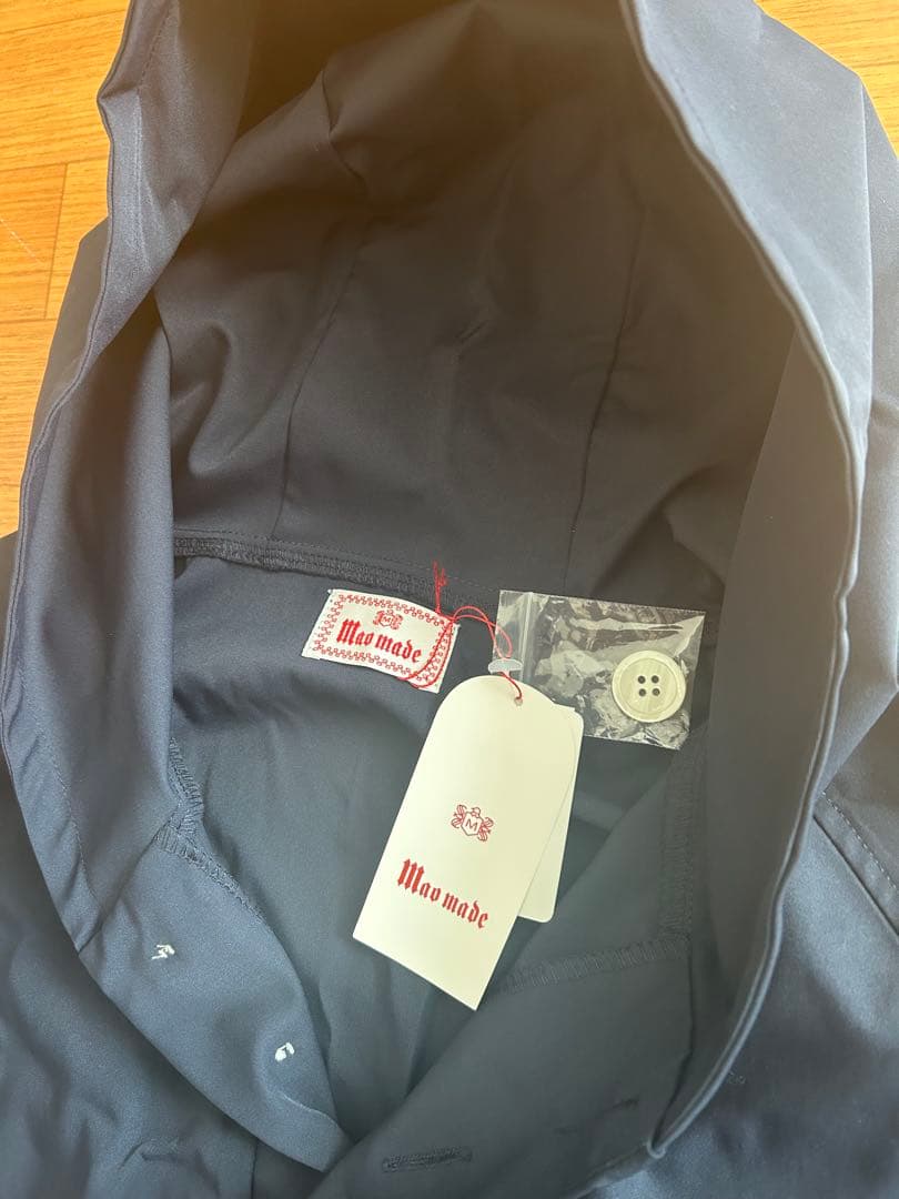 Mao made おっきめボタンのアノラックパーカー