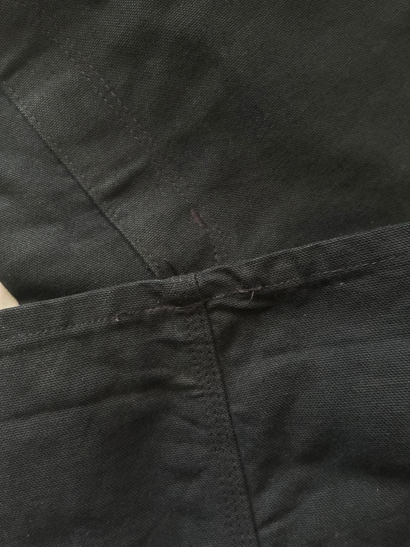 Carhartt カーハート オーバーオール ブラック 古着 ワーク