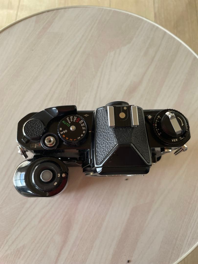 Nikon ニコン 人気の一眼レフカメラ FE 黒　MD-12/MF-12