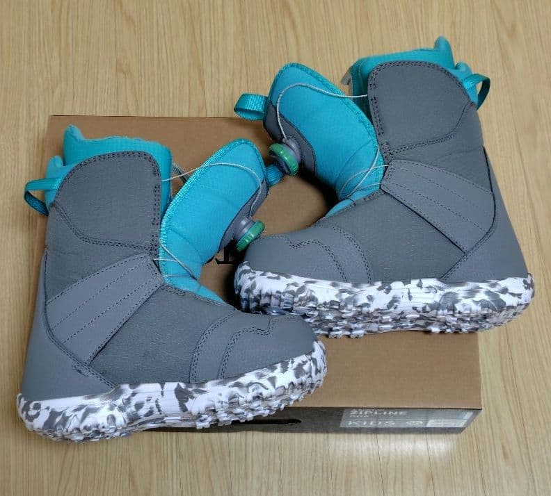 キッズ Burton ジップライン BOA スノーボードブーツ　23cm