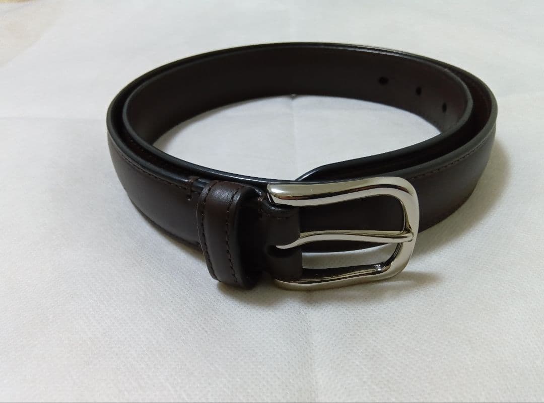 【未使用】ワイルドスワンズPISA　ベルト　チョコ　36/90　ラストクロップス