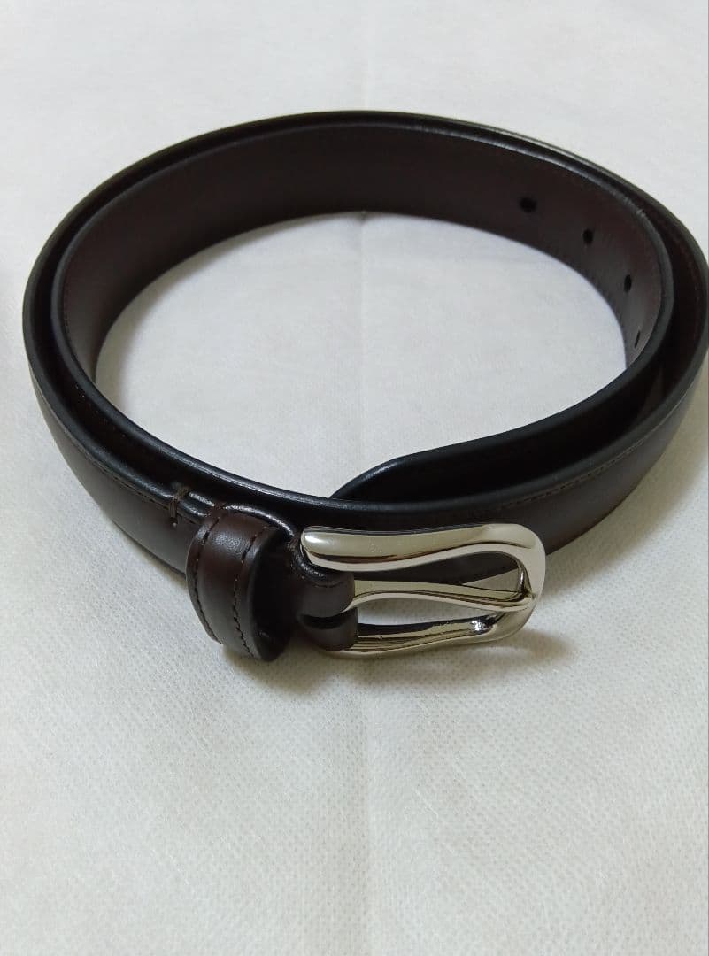 【未使用】ワイルドスワンズPISA　ベルト　チョコ　36/90　ラストクロップス