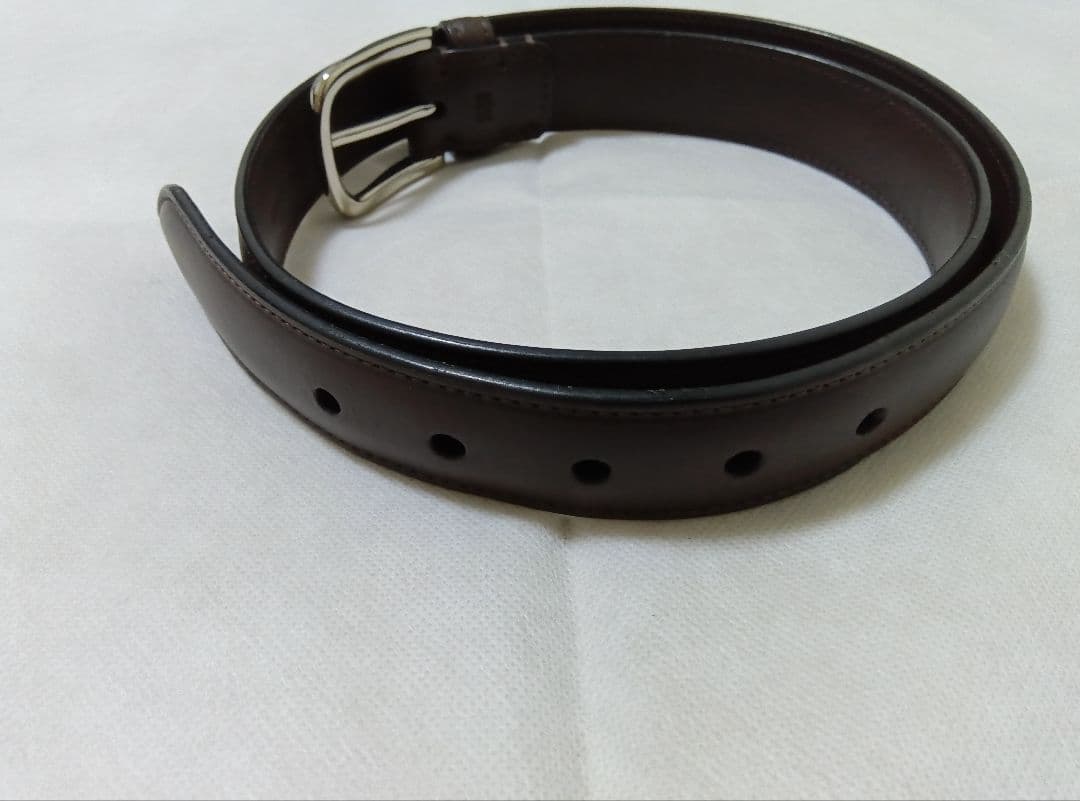 【未使用】ワイルドスワンズPISA　ベルト　チョコ　36/90　ラストクロップス