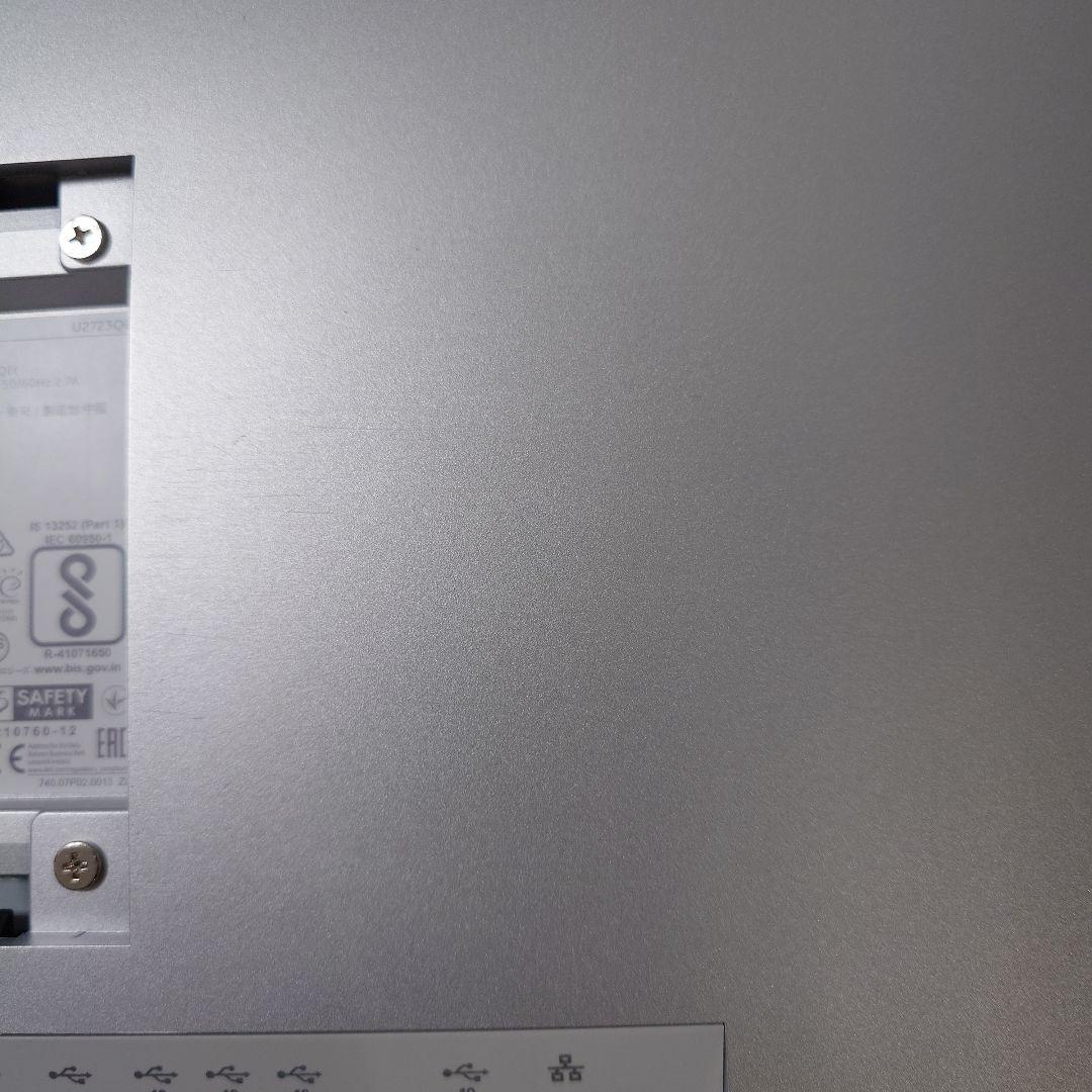 DELL U2723QE 4K 27インチ USB-C ハブモニター