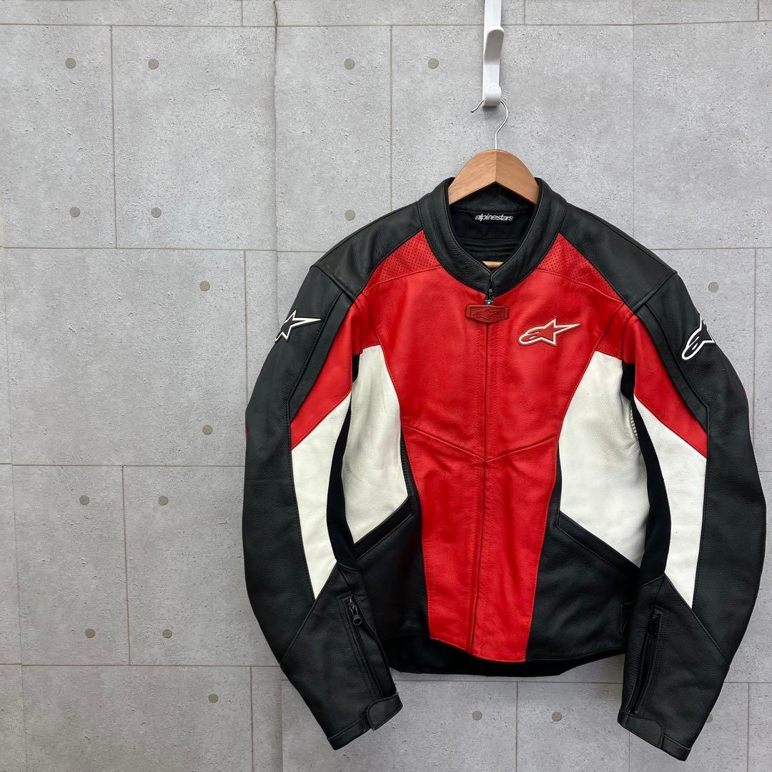 Alpinestars レザーパンチング バイクライディング モーターサイクル