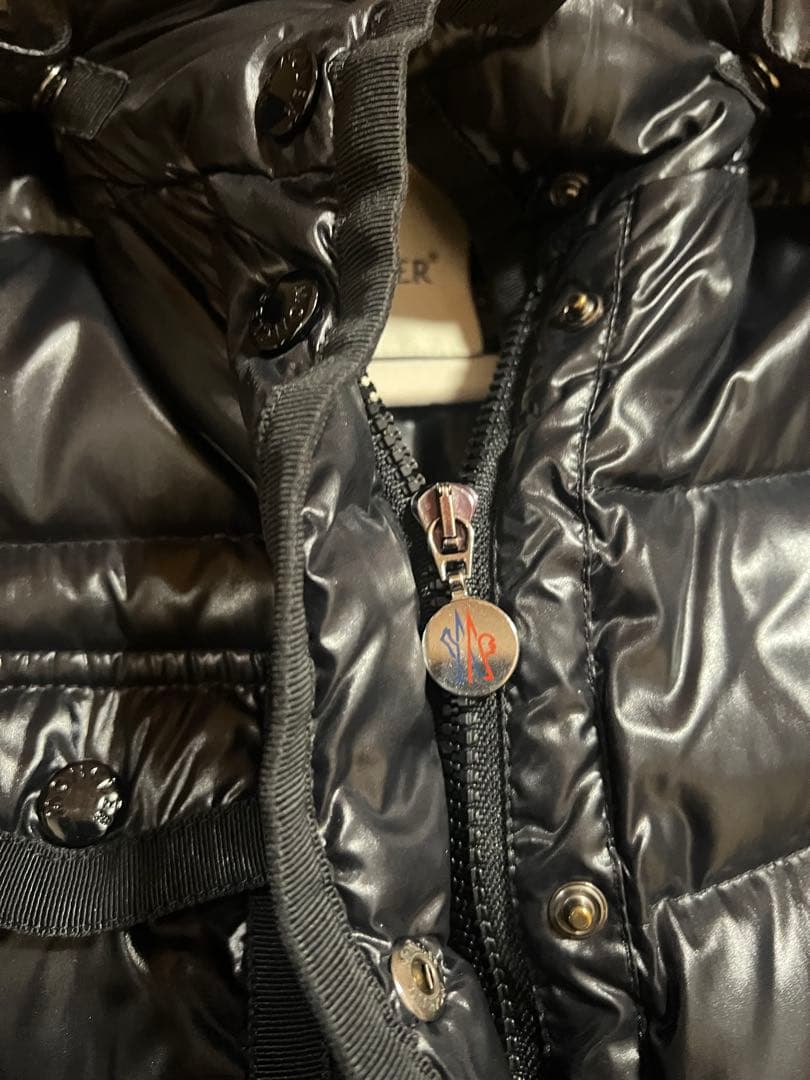 モンクレール エルミファー　リアルファー　ブラック　00