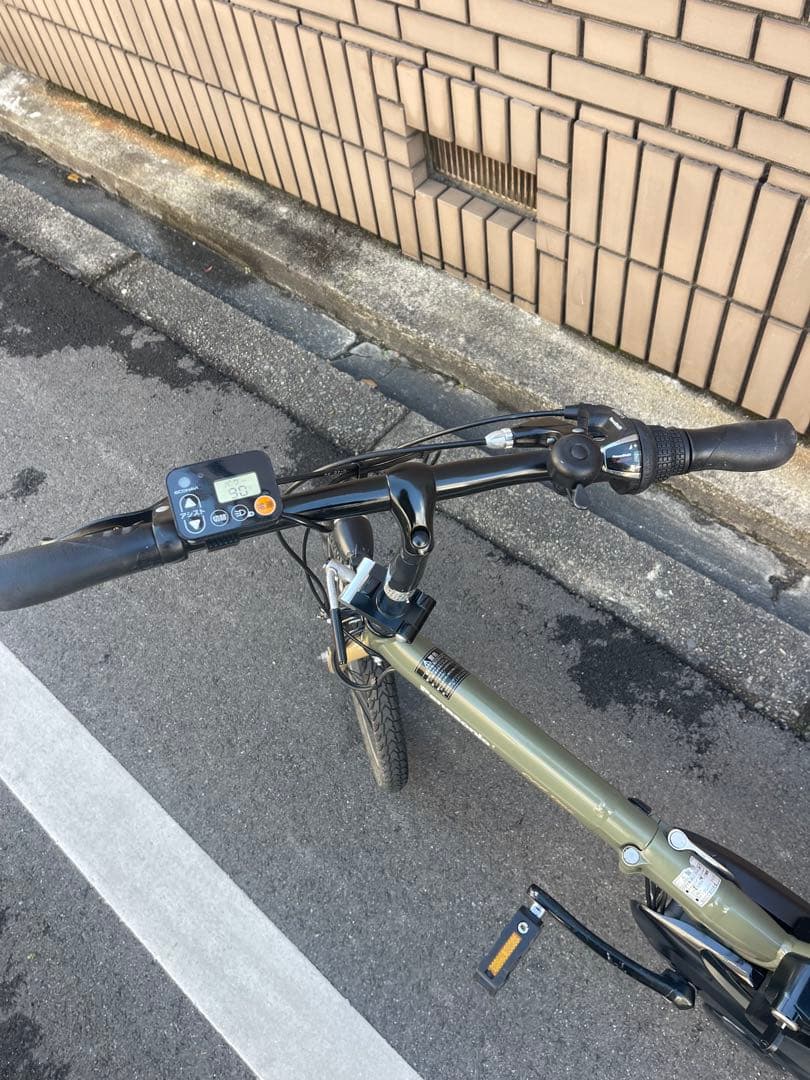 16ah折り畳みパナソニック電動アシスト自転車20インチ