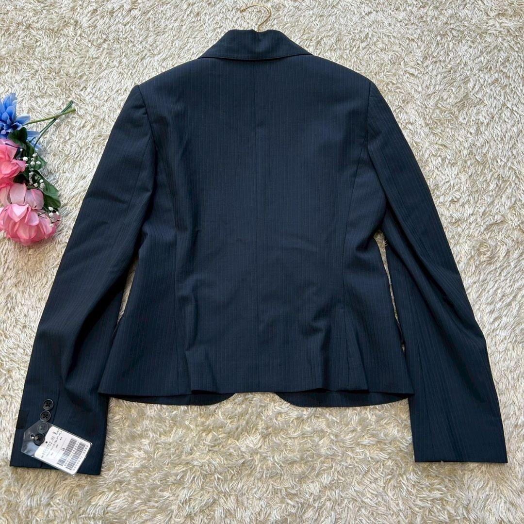 【新品未使用】スーツセレクト　スーツ　3点セット　パンツ　スカート　ネイビー