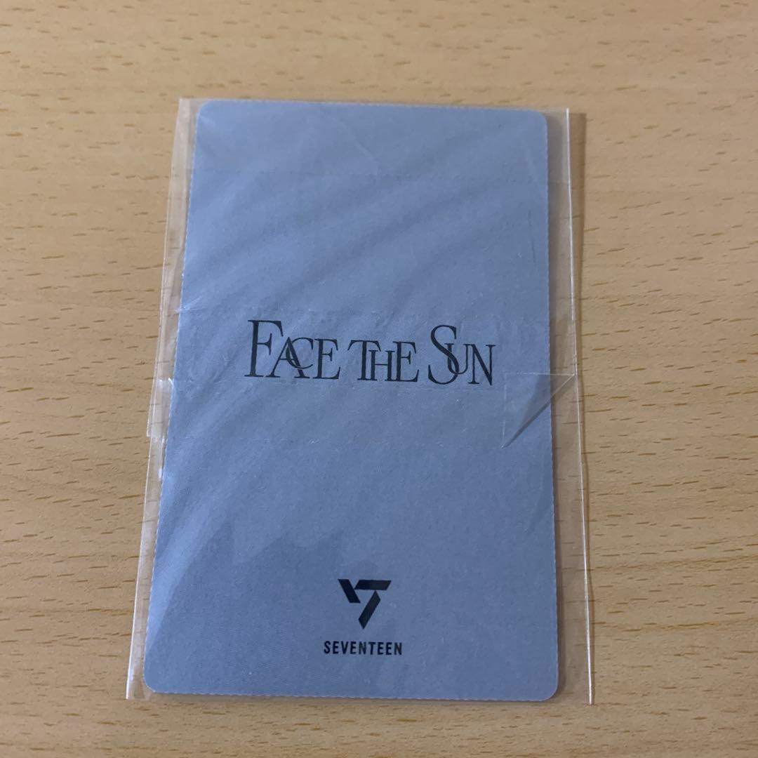 SEVENTEEN ミンギュmingyu facethesunweverse特典