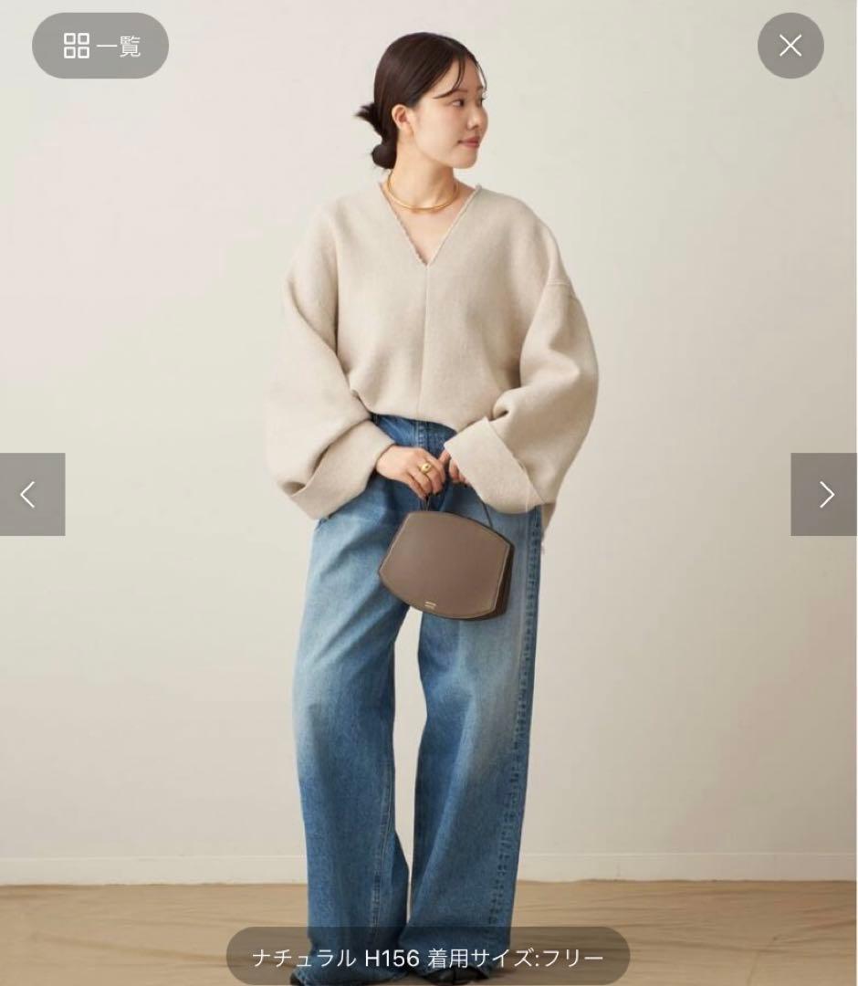 Plage ブラージュ　シルエットブラウス