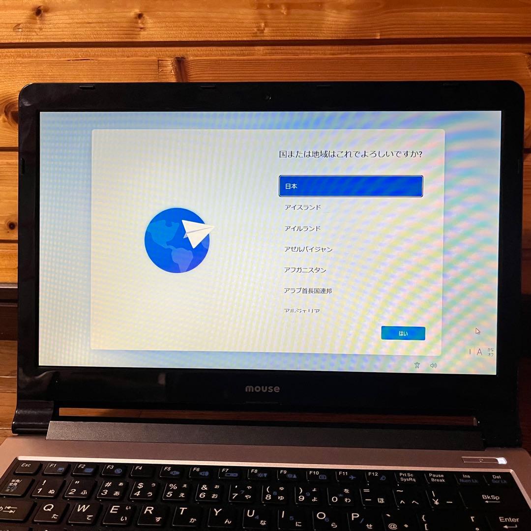 mouse ノートパソコン LB-B420SN-SSD-KK 本体 点検用電源