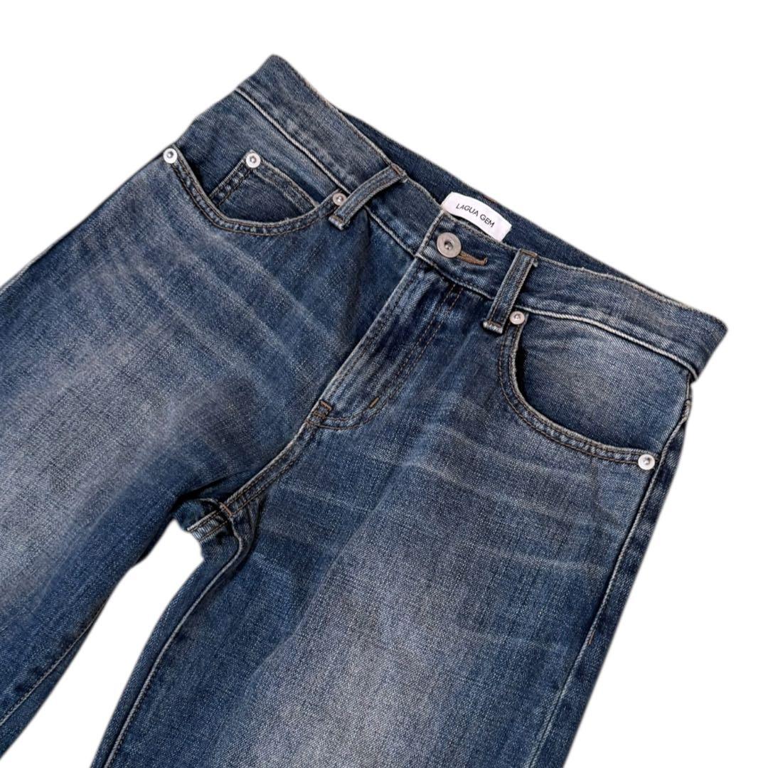 LAGUA GEM LEG COVER DESIGN デニム　24インチ