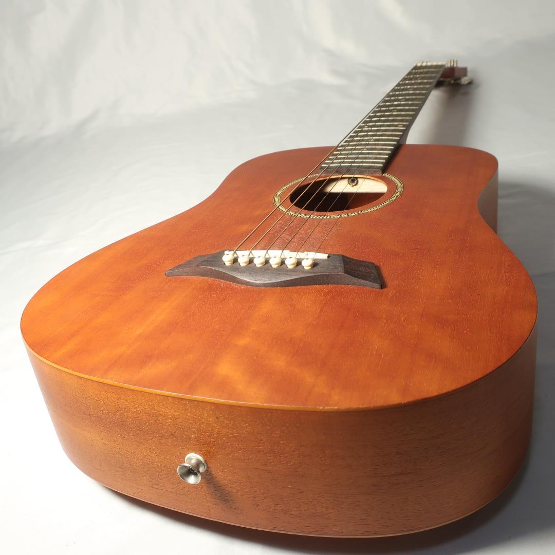 段S.Yairi YM-02/MH ミニギター ケース付 マホガニーアーチバック