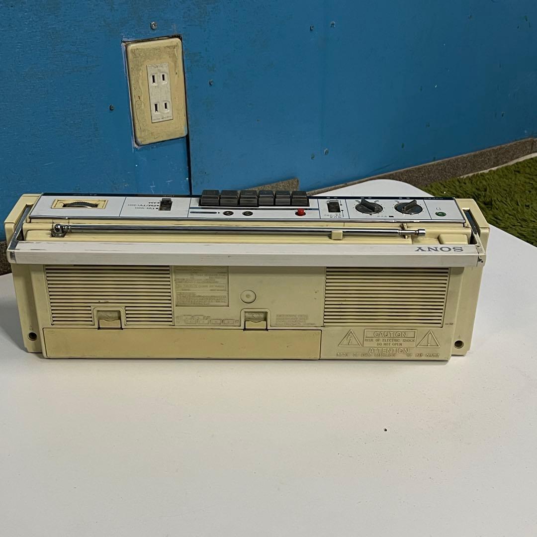 【超希少】SONYソニー CFS-V6 昭和レトロ ラジカセ 動作品