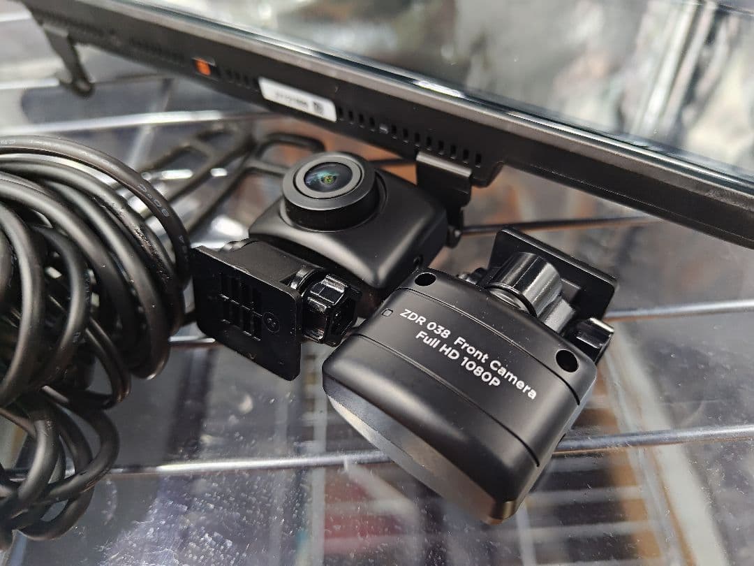 ZDR 038 ドラレコ デジタルインナーミラー機能 128GBSDカード付