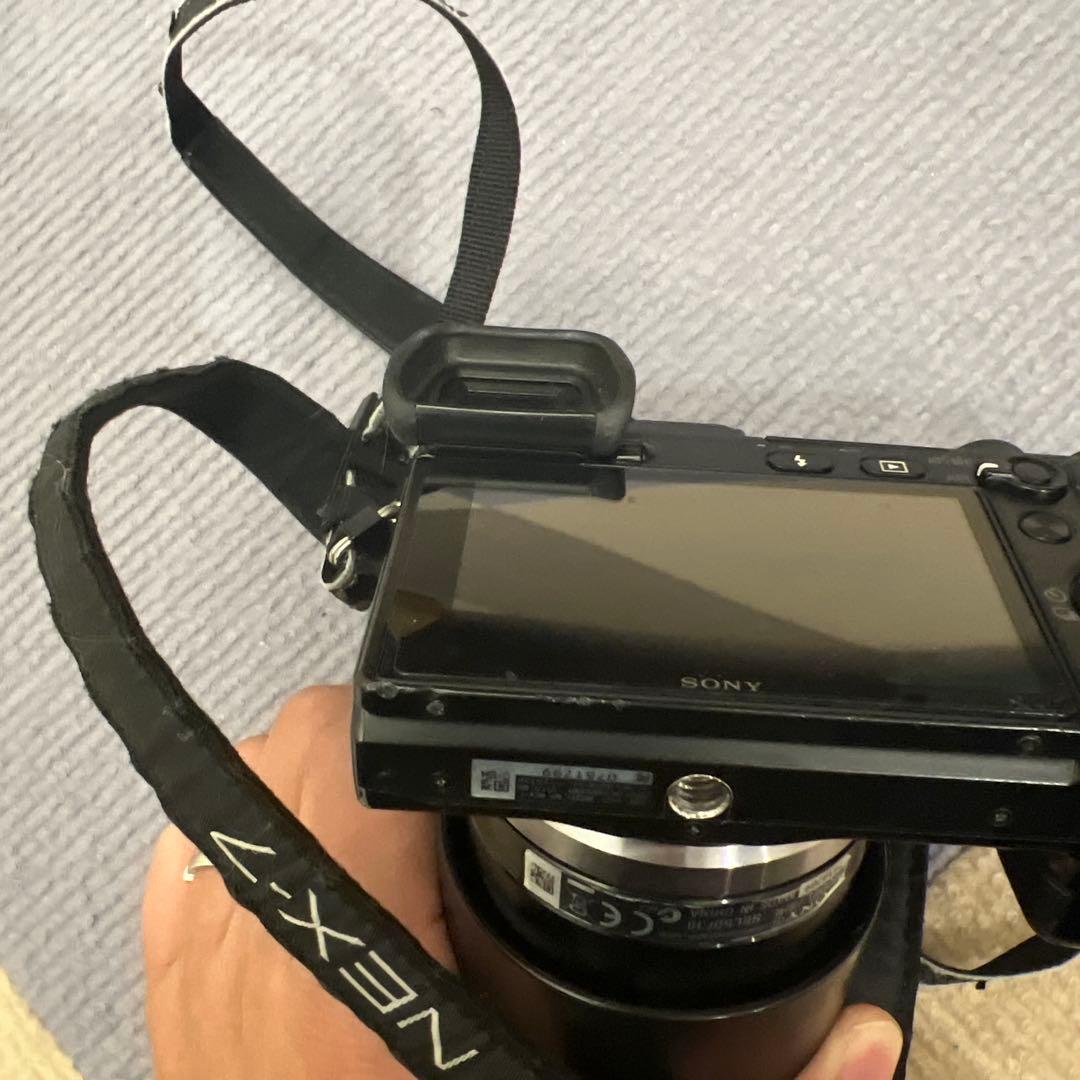 値下げSONY ソニー αシリーズ NEX-7 SEL1855、SEL50F18