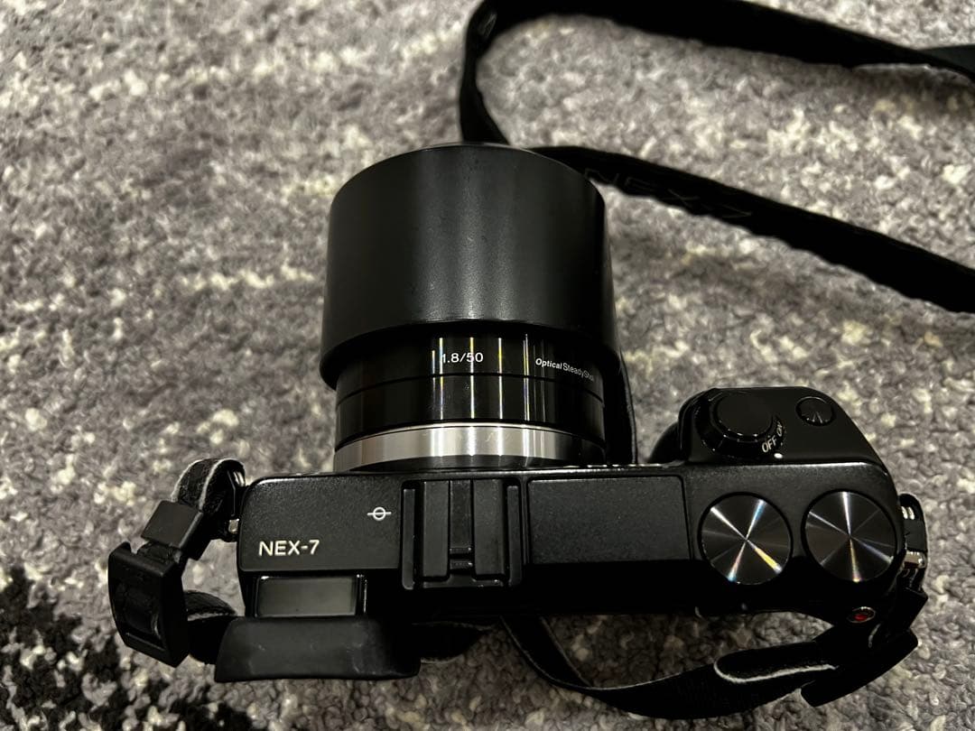 値下げSONY ソニー αシリーズ NEX-7 SEL1855、SEL50F18