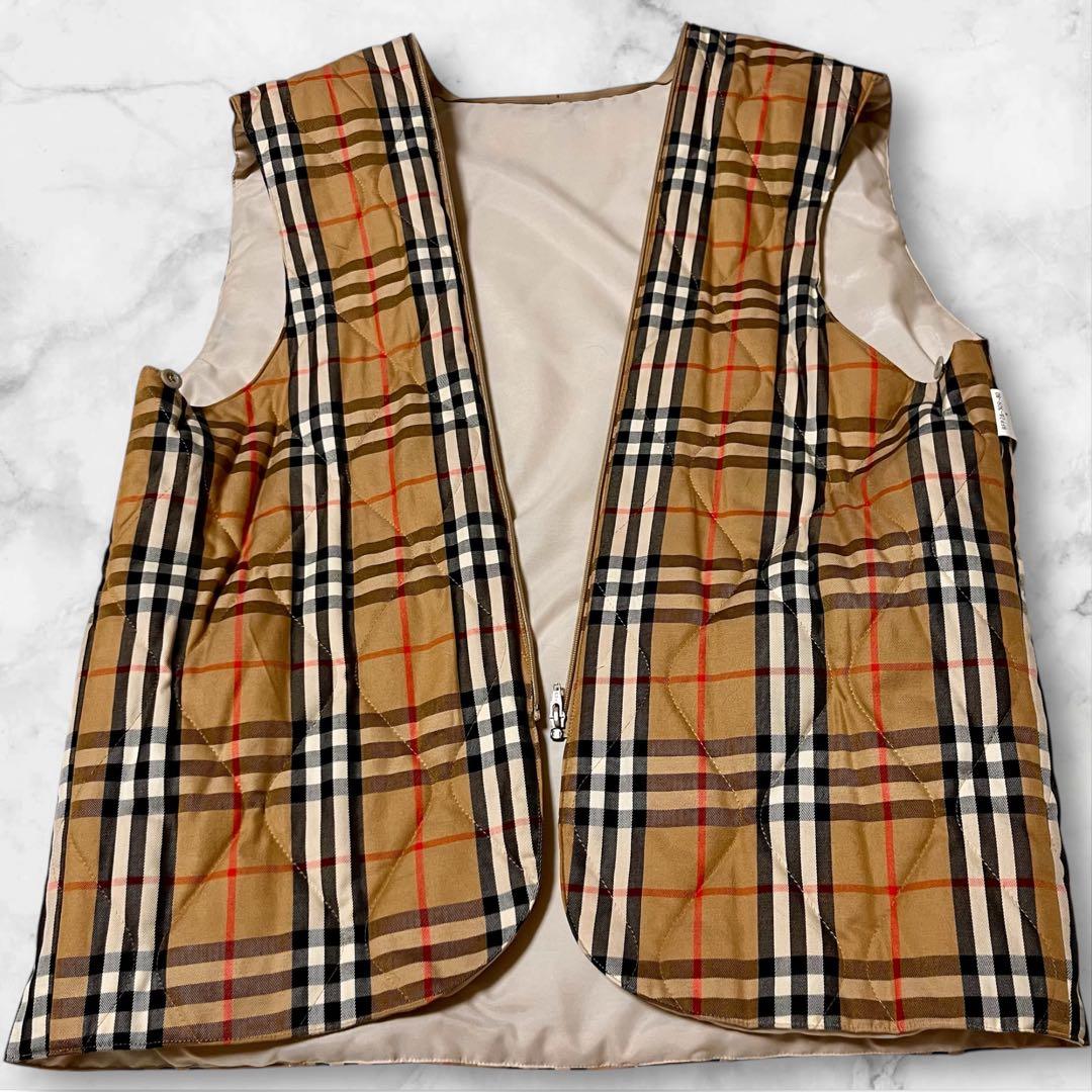 【美品】バーバリー　モッズコート　2way ノバチェック　ライナー付　　Mサイズ