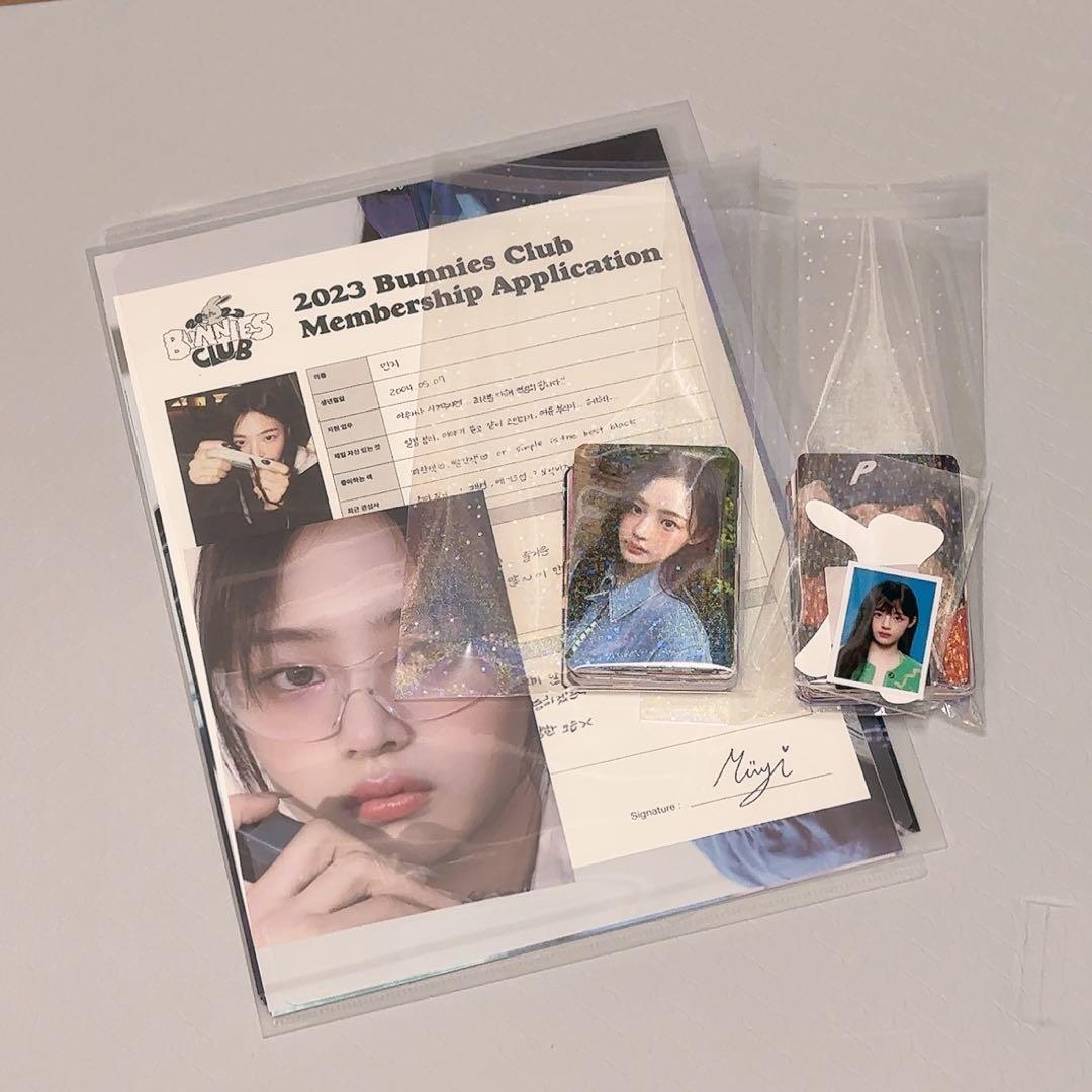 NewJeans ミンジコンプセット　アルバム/トレカ　ペン卒