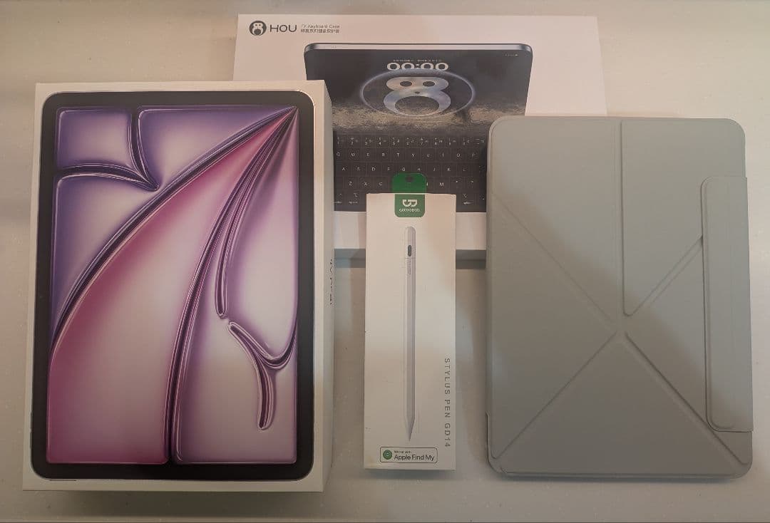 iPad Air M2 11インチ 128GB Wi-Fi パープル 付属品多数