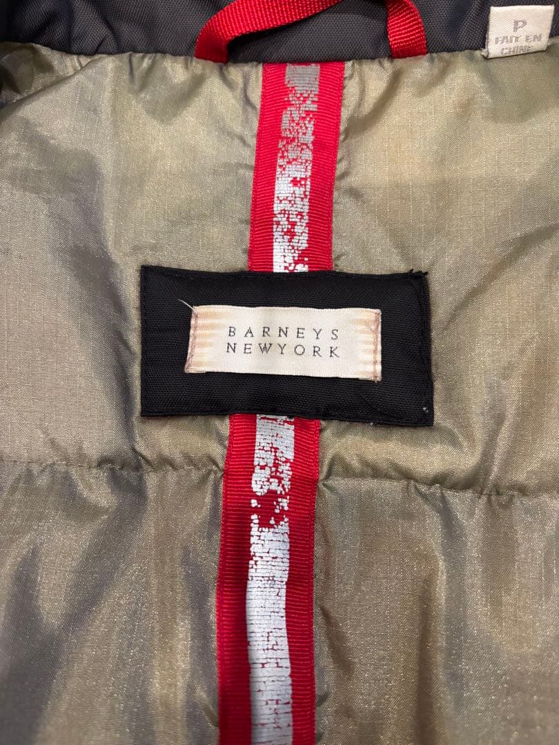 バーニーズニューヨーク ダウンコート メンズ シンプル