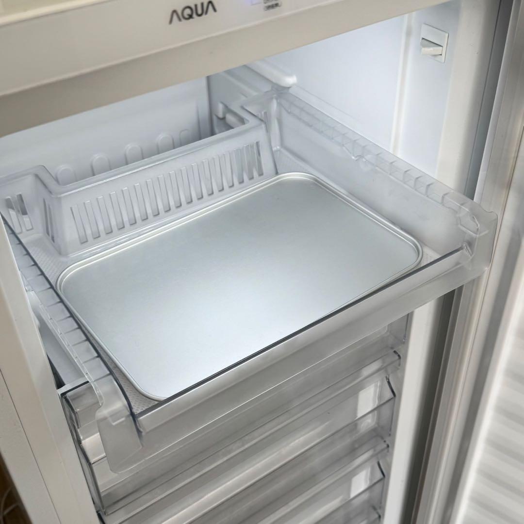 アクア 2021年製 134L冷蔵・冷凍・チルド切り替え 高級ガラス