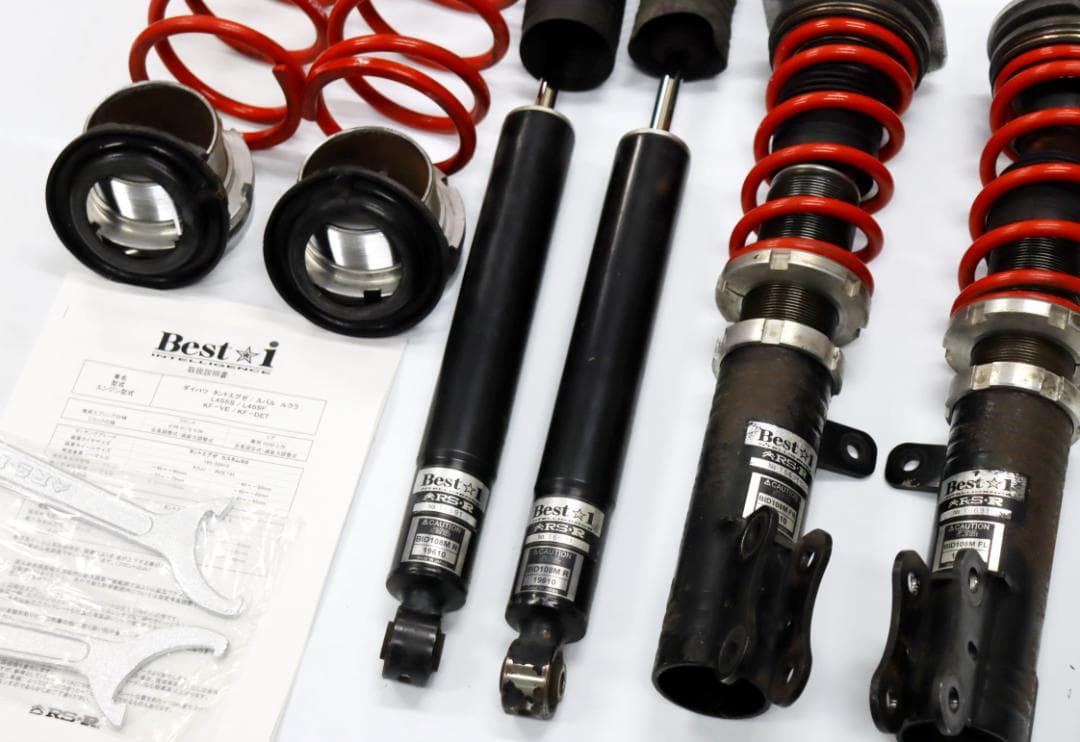 ミラ・ムーブ LA100・LA600 L575 L175　 Best☆i 車高調