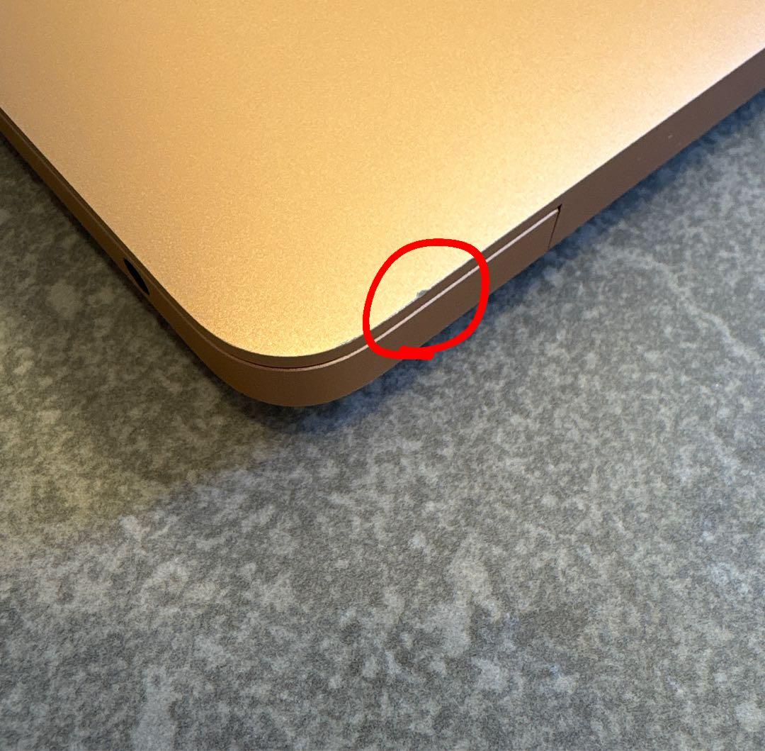 MacBook Air 256GB ゴールド