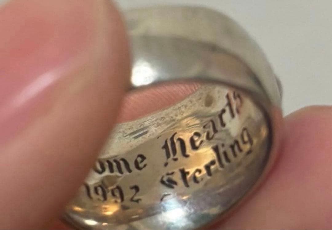 Chrome Hearts フローラルクロスリング　15号