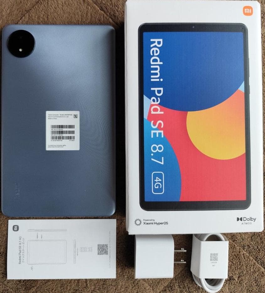 Xiaomi Redmi Pad SE 8.7 4G SIMフリー タブレット