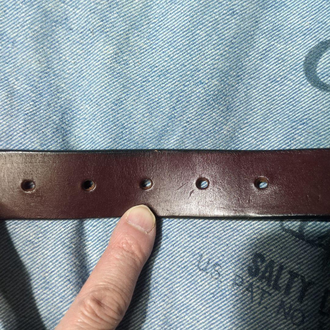 RED WING レザーベルト ３０インチ　USA製