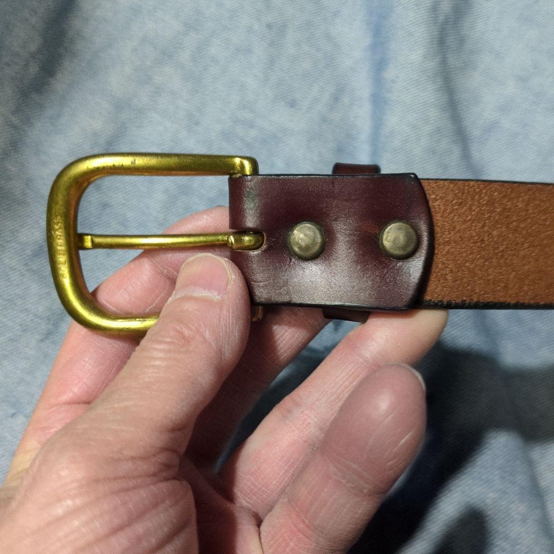 RED WING レザーベルト ３０インチ　USA製